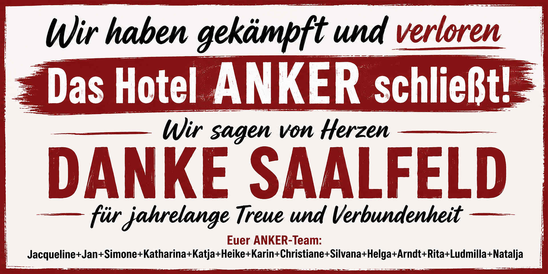 Hotel Anker Banner